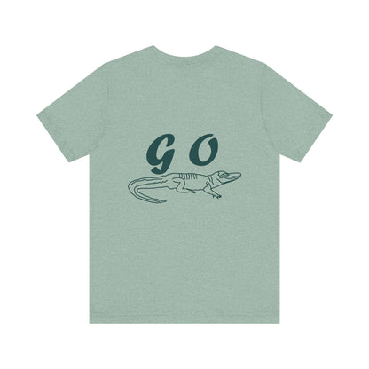 Unisex Short Sleeve Tee - Trendy Graphic Animal Print T-Shirt for Casual Style, Gift for Him/Her, Summer Wear, Art Lover's Tee