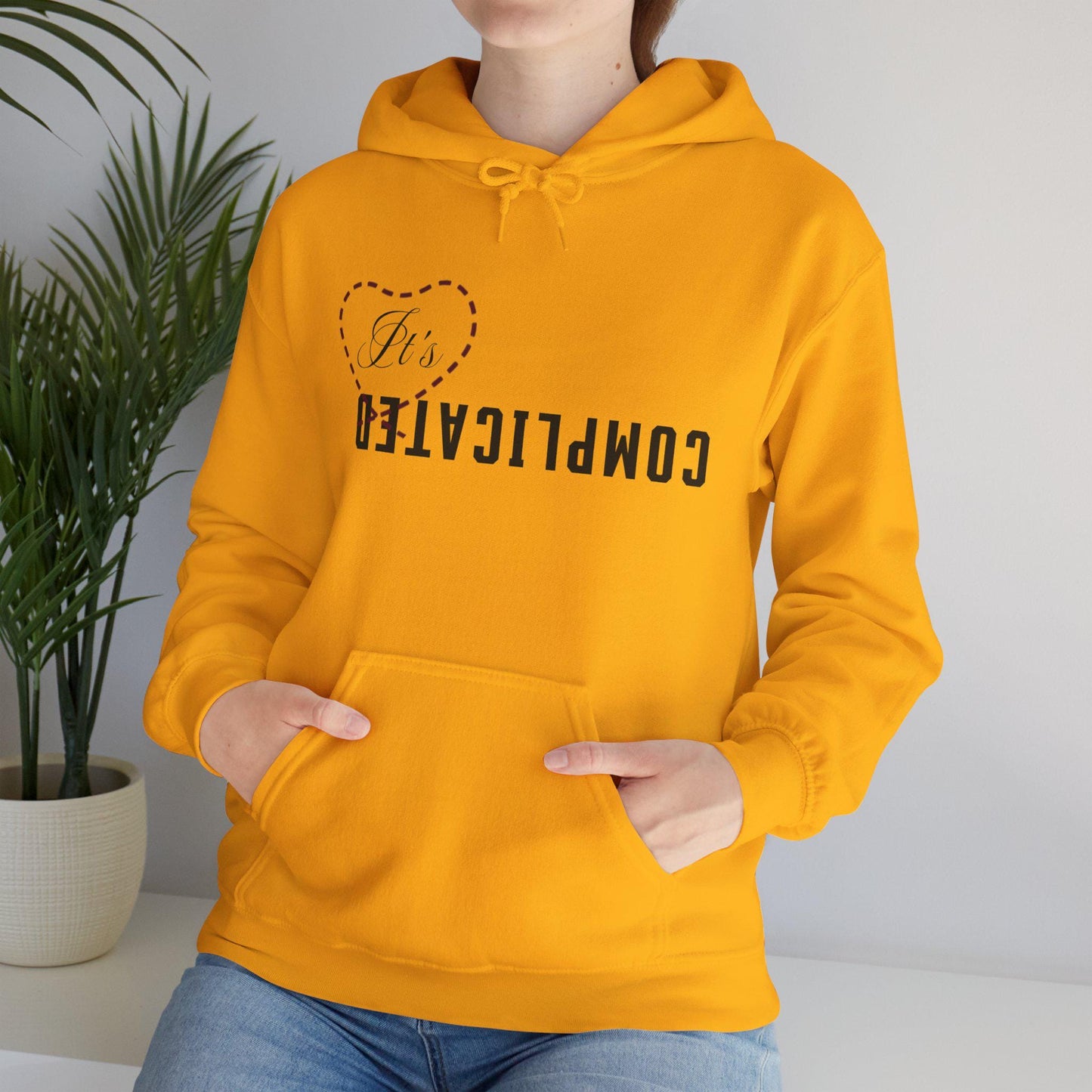 Complicated Love Unisex Hoodie | Cozy Layer for Every Season, Perfect Gift for Couples, Valentine's Day, Birthday, and Casual Wear