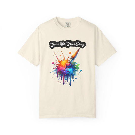 Motivational Your Life, Your Story T-Shirt, Inspirational Tee, Kindness Shirt for Boys & Girls, Comfort Colors Back to School Clothing