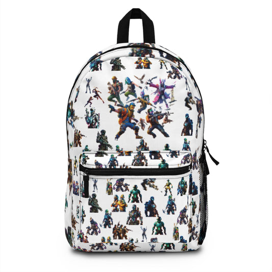 Game Characters Backpack for Kids, Gamer Bag, School Backpack, Gamer Wilderness Adventure Pack, Birthday Gift, Back to School Apparel