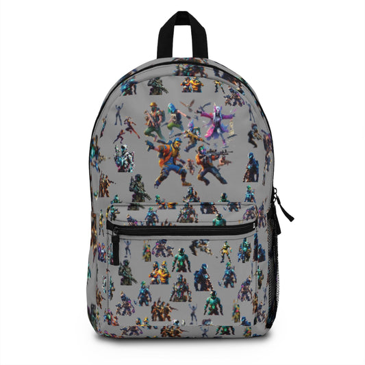 Game Characters Backpack for Kids, Gamer Bag, School Backpack, Gamer Wilderness Adventure Pack, Birthday Gift, Back to School Apparel