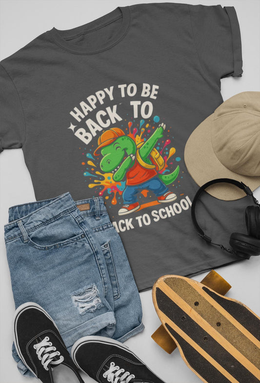 Back to School Dinosaur T-Shirt, Cute Dino Tee, Back to School Gift for Students, Welcome Back T-Shirt, Back2School T-Shirt, Student Shirt
