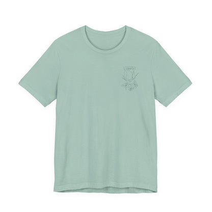 Casual Graphic Tee for Every Occasion, Unisex Short Sleeve Shirt, Comfortable Wear, Gift for Friends, Summer Style, Everyday Fashion