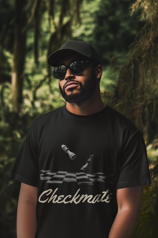 Chess Checkmate Unisex Tee - Perfect Gift for Gamers, Chess Lovers, Casual Wear, Competitions, and Game Nights