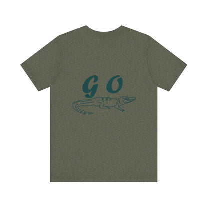 Unisex Short Sleeve Tee - Trendy Graphic Animal Print T-Shirt for Casual Style, Gift for Him/Her, Summer Wear, Art Lover's Tee