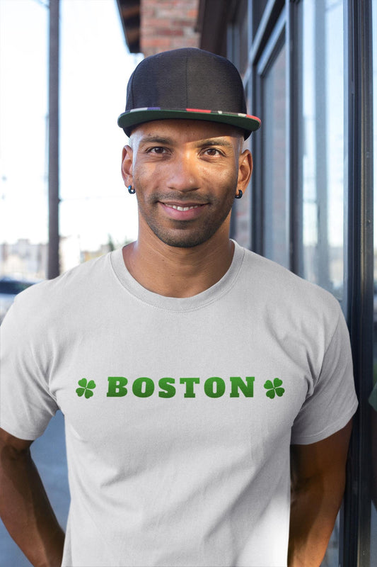 Boston Tee, Unisex Short Sleeve Shirt, Irish Festival T-Shirt, Casual Everyday Wear, Boston Pride Apparel