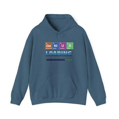 Genius Loading Graphic Sweatshirt, Funny Science Teacher Gift, Back to School Hoodie, Comfort Colors Casual Wear, Nerdy Back to School Top