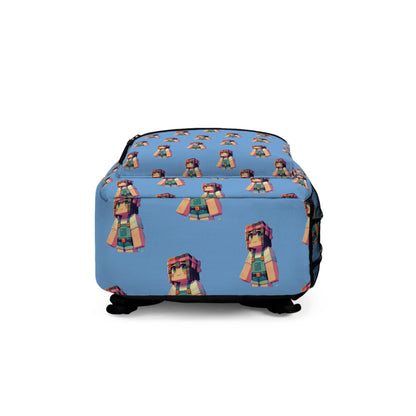 Game Characters School Bag for Kids, Gamer Bag, School Backpack, Gamer Wilderness Adventure Bookbag, Birthday Gift, Back to School Apparel