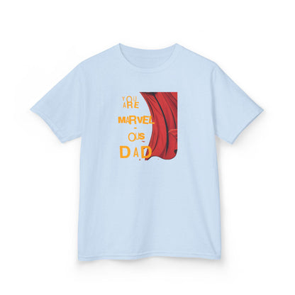 Marvelous Dad Kids Tee, Gift for Father's Day, Birthday Shirt for Boys, Motivational Tee, Casual Kids Wear