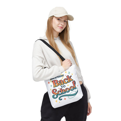 Back to School Tote Bag - Stylish Carryall for Students, School Events, College, Eco-Friendly, Gift for Teacher Appreciation Back to School