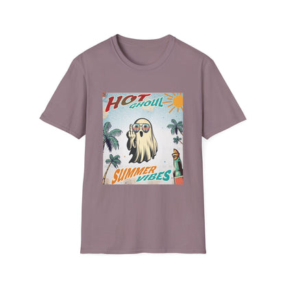 Summerween Ghost T-Shirt, Halloween Ghost TShirt, Funny Ghost Beach Party Tee, Spooky Ghost Tee, Trendy Summer Tee, Halloween Ghost TShirt,
