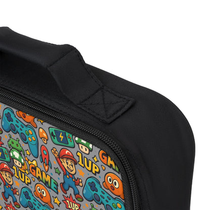 Video Game Lunch Bag - Perfect for Back to School, Picnics, and Playdates, Gamer Enthusiast Lunch Bag, School Lunch Bag for Girls & Boys