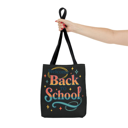 Back to School Tote Bag - Stylish Carryall for Students, School Events, College, Eco-Friendly, Gift for Teacher Appreciation Back to School