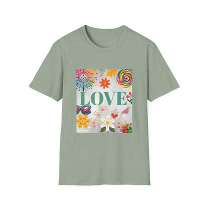 Nothing Says Love More Than Colorful Summer Blossom Flower Nostalgic Memories Tee, Hello Summer Tee, Summer Beach Vibes TShirt For Her & Him