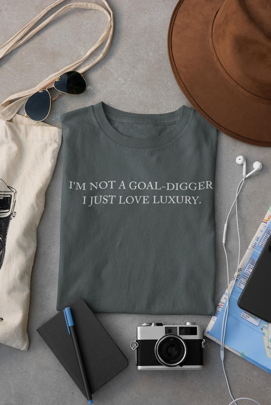 Gold Digger Unisex T-shirt, Funny Tee, Sarcastic Shirt, Humor Gifts for Him/Her, Casual Top for Joke Lovers