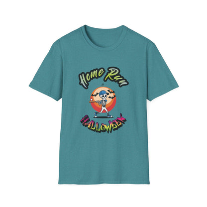 Summerween Baseball T-Shirt, Halloween Home Run Tee, Funny Monster Beach Party, Spooky Baseball Tee, Trendy Summer Tee, Halloween Baseball