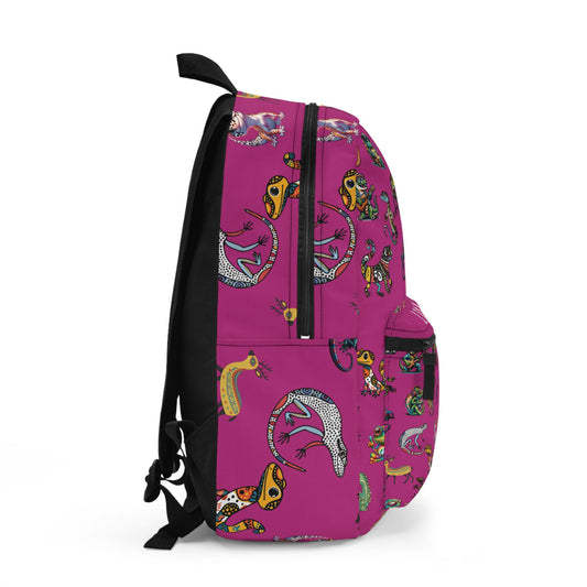 Animal Print Kids Backpack, Personalized School Bag for Elementary & Middle School Kids, Custom Name Bag for Gamer Enthusiast Back-to-School