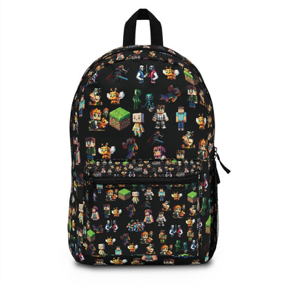 Game Characters Backpack for Kids, Gamer Bag, School Backpack, Gamer Wilderness Adventure Pack, Birthday Gift, Back to School Apparel