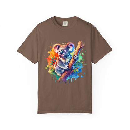 Koala Lover Graphic Art Tshirt, Cute Animal Tshirt, Gifts For Her  Him, Animal Lover Shirt, Funny Animal Shirt, Casual Comfort Colors Tee