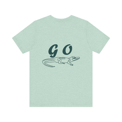 Unisex Short Sleeve Tee - Trendy Graphic Animal Print T-Shirt for Casual Style, Gift for Him/Her, Summer Wear, Art Lover's Tee