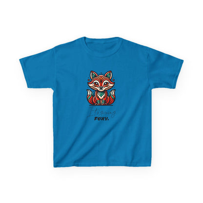 Colorful Foxy Kids Tee, Fun Graphic T-Shirt, Cute Animal Tee, Gifts for Young Ones, Fox Lover Shirt, Nature Lovers Shirt, Fun Animals Tee