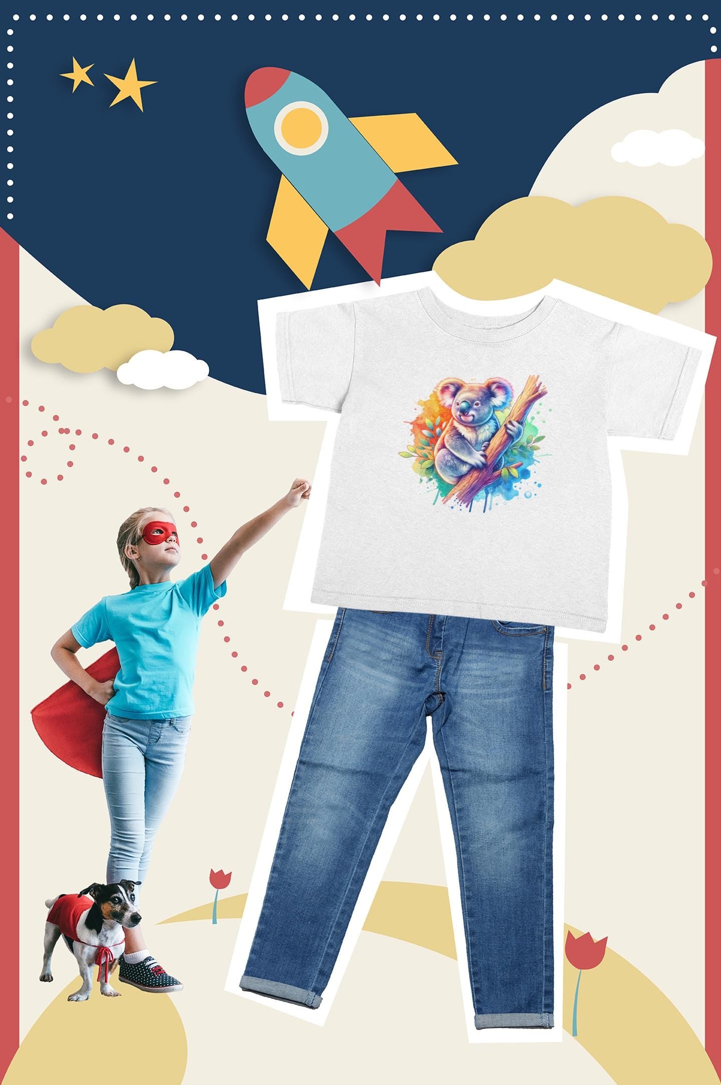 Koala Lover Graphic Art Tshirt, Cute Animal Tshirt, Gifts For Her  Him, Animal Lover Shirt, Funny Animal Shirt, Casual Comfort Colors Tee