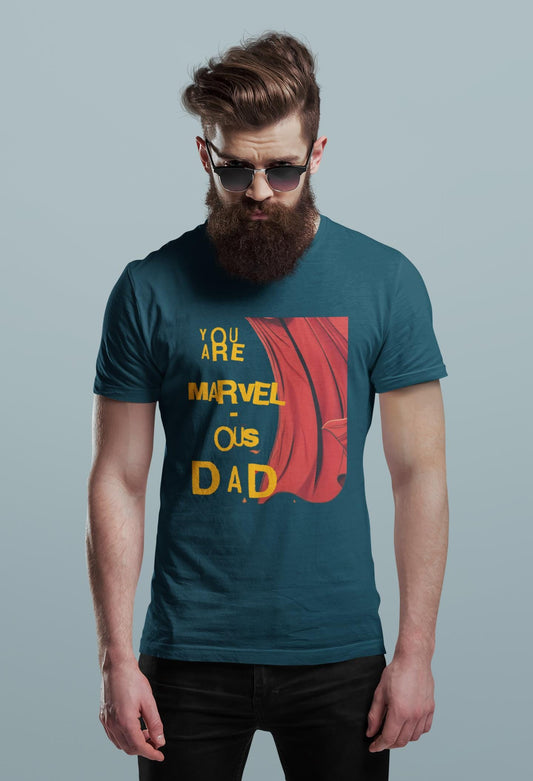 Marvelous Dad T-Shirt, Unisex Casual Wear, Father's Day Gift, Birthday Present, Dad Humor Tee, Gift for Fathers