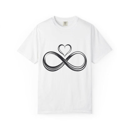 Infinity Love Symbol T-Shirt, Romantic Tee, Forever Love T-Shirt, Couple Love T-Shirt, Cute Love Shirt, Gift For Girlfriend and Boyfriend,