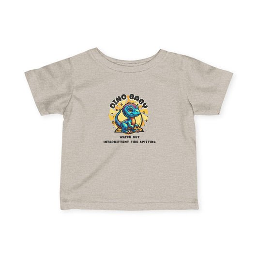 Dino Baby Tee - Cute Infant Shirt, Baby Gift, Toddler Clothes, Dino Lover Apparel, Fun Children's T-Shirt