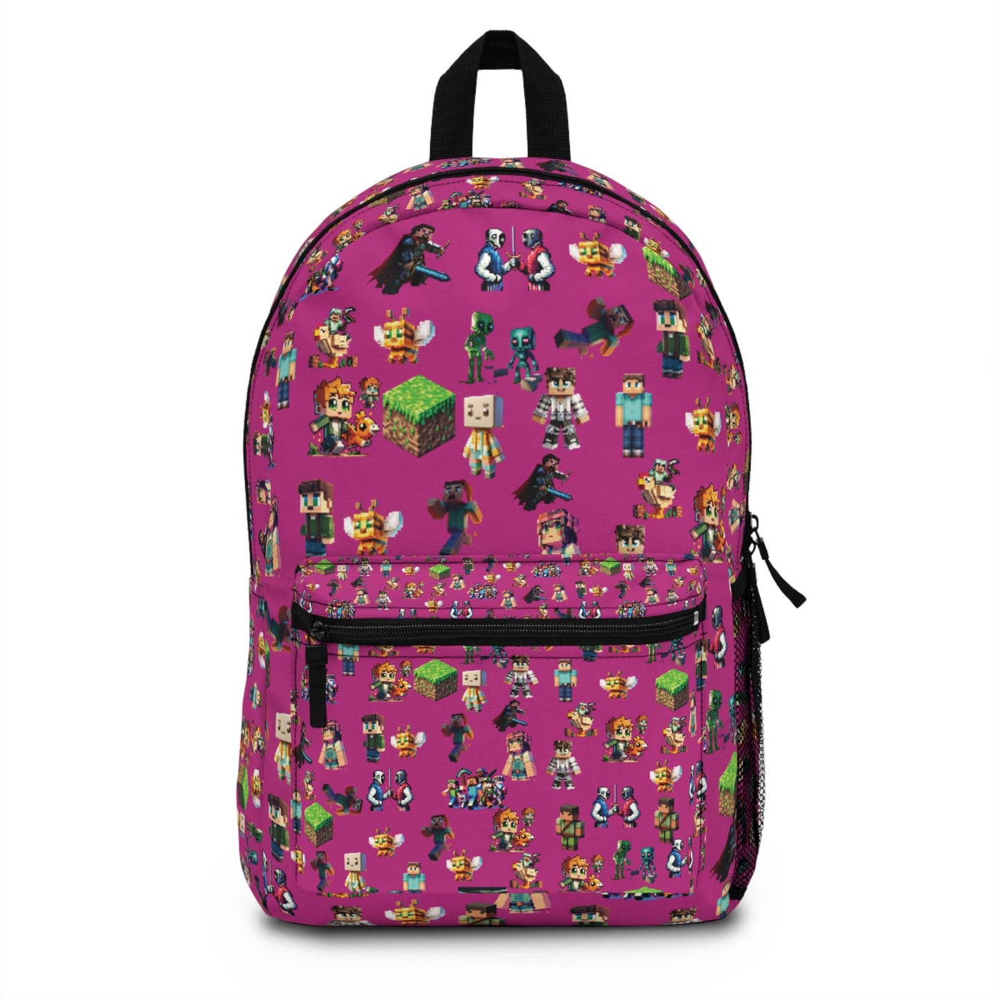 Game Characters Backpack for Kids, Gamer Bag, School Backpack, Gamer Wilderness Adventure Pack, Birthday Gift, Back to School Apparel