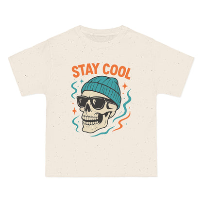 Cool Skull Graphic Tee - Unisex Short Sleeve T-Shirt, Edgy Streetwear, Fun Casualwear, Perfect Gift for Skater Friends, Stay Cool Design