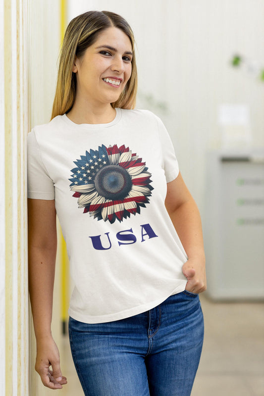 Patriotic USA Graphic Tee, Independence Day Shirt, Fourth of July Apparel, Gift for Veterans, Summer Casual Wear