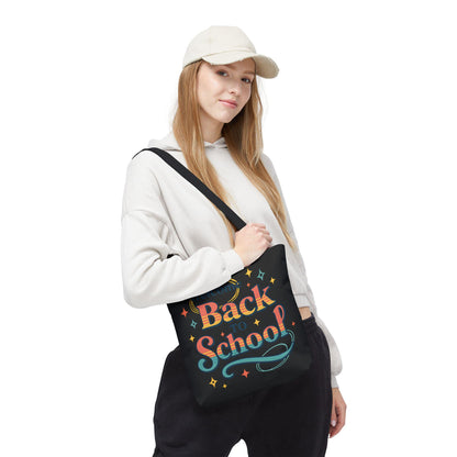 Back to School Tote Bag - Stylish Carryall for Students, School Events, College, Eco-Friendly, Gift for Teacher Appreciation Back to School
