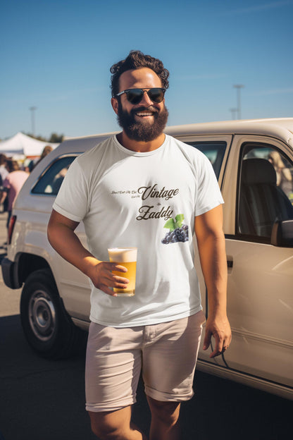 Vintage Daddy Unisex Tee - Funny Gift for Fathers, Birthday Shirt, Casual Wear, Dad T-Shirt, Family Reunion Tee, Fun Flirty Tee