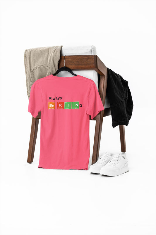Always Be Kind Youth Short Sleeve Tee, Funny Science Shirt, Graphic Tee Gift for Students, Comfort Colors Casual Wear, Back to School Nerdy