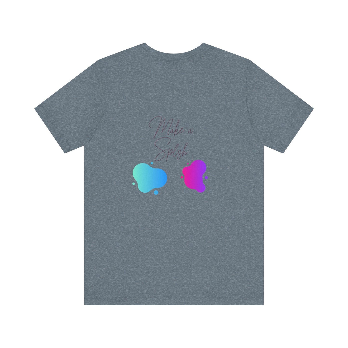 A stylish T-Shirt with a unique 'Make a slash' design, giving off a trendy and edgy vibe. Ideal for fashion-forward individuals.