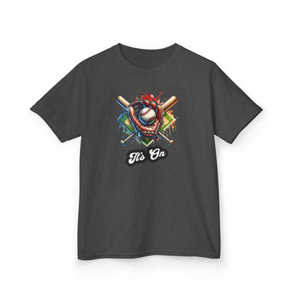 Baseball Vibes Kids Tee, Youth Sports Shirt, Fun Playtime Top, Perfect Gift for Little Athletes, Birthday Party Wear, Back to School Apparel