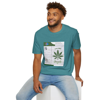 420 Humor TShirt, Cannabis Lover Tee, Funny Weed Prescription Graphic Tee, Chill Stoner T-Shirt for Men & Women, Sarcastic Pot Smoker Shirt