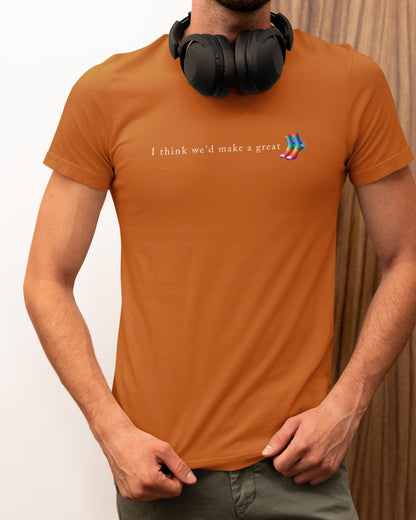 Funny Love Joke T-Shirt, Summer Flirty Beach Tee, Corny Outdoor Shirt, Unisex Jersey Top, Playful Everyday Wear