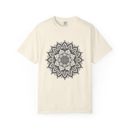 Mandala Graphic Tee, Meditation Spiritual Shirt, Neodiverse Astro Celestial Neo-Soul Tee, Boho Tee, Hippie Minimalist Gifts, Comfort Colors