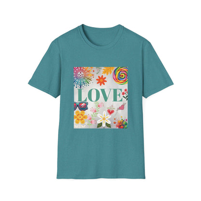 Nothing Says Love More Than Colorful Summer Blossom Flower Nostalgic Memories Tee, Hello Summer Tee, Summer Beach Vibes TShirt For Her & Him