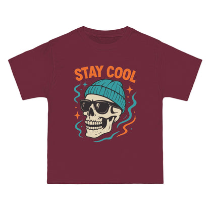Cool Skull Graphic Tee - Unisex Short Sleeve T-Shirt, Edgy Streetwear, Fun Casualwear, Perfect Gift for Skater Friends, Stay Cool Design