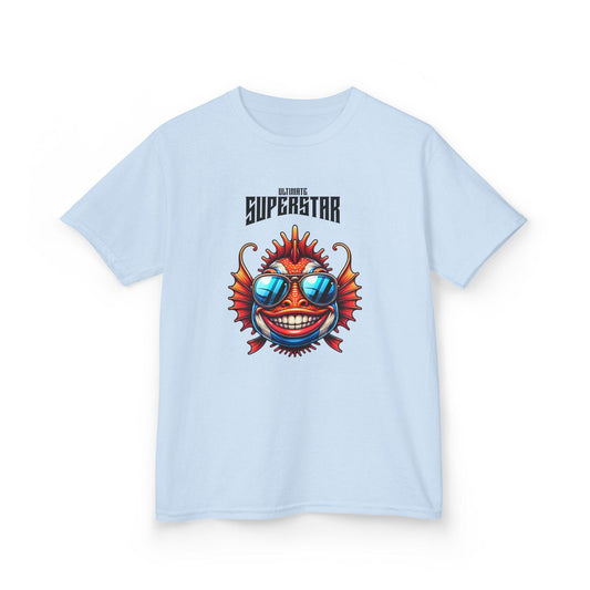 Kids Graphic Tee - "Superstar" Design, Fun Shirt for Children, Cool Summer Clothing, Gift for Kids, Party Wear, Back to School Apparel