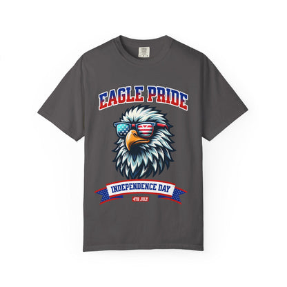 American Eagle 4th of July T-Shirt, Men and Women Garment-Dyed July 4th Tee, Summer BBQ, Independence Day, Red White Blue, Comfort Colors.