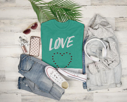 Romantic Love Tee - Fun Love Tee - Short Sleeve T-Shirt, Valentine Day Gift, Couple Apparel, Love Statement for Him and Her, Comfort Colors