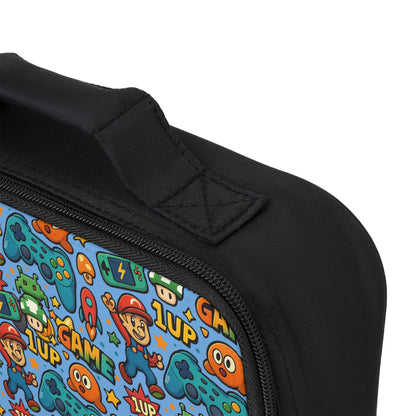 Video Game Lunch Bag - Perfect for Back to School, Picnics, and Playdates, Gamer Enthusiast Lunch Bag, School Lunch Bag for Girls & Boys