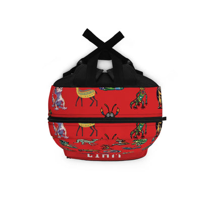 Animal Print Kids Backpack, Personalized School Bag for Elementary & Middle School Kids, Custom Name Bag for Gamer Enthusiast Back-to-School