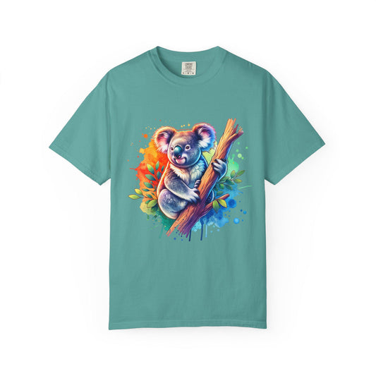Koala Lover Graphic Art Tshirt, Cute Animal Tshirt, Gifts For Her  Him, Animal Lover Shirt, Funny Animal Shirt, Casual Comfort Colors Tee