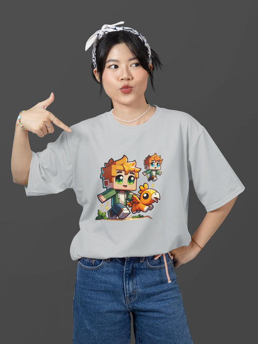 Minecraft Adventure Kids Tee, Cute Graphic Shirt, Children T-Shirt, Quirky Tee, Fun Gaming Enthusiasts Apparel, Back to School Apparel