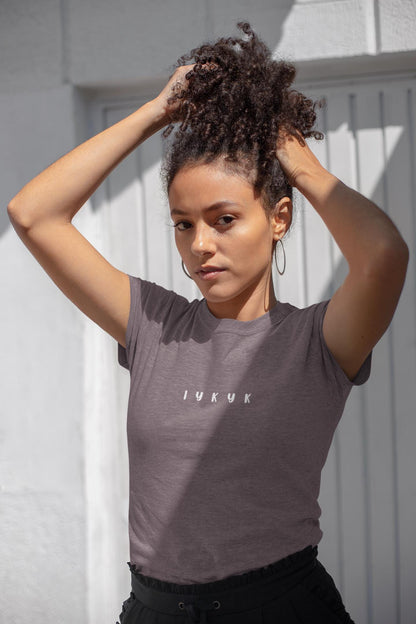 T-Shirt, Fun Playful Gen Z Slang Words Trendy Tee, Iykyk Day to Day Lingo Shirt, Unisex Garment-Dyed Top, Catchy Hipster Graphic Tee, Cool